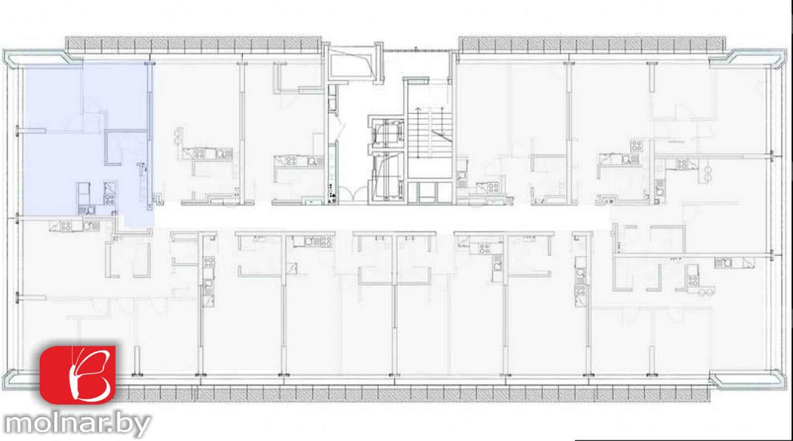 Продажа 3-комнатной квартиры в Минске, ул. Николы Теслы, д. 23, 88700 USD, код: 1011041 - фото 5