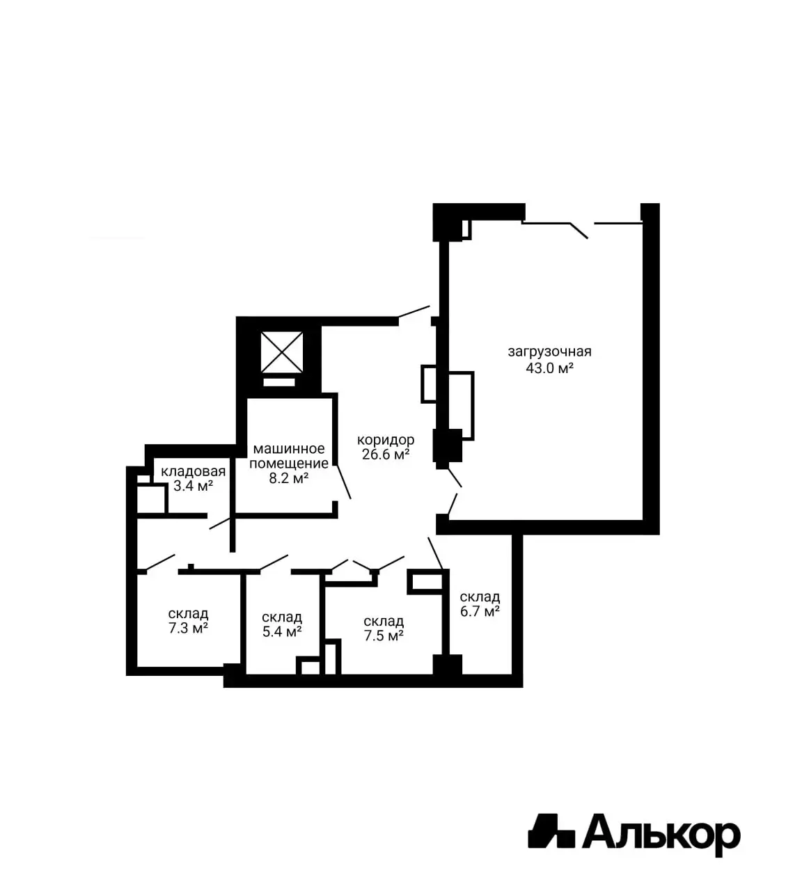 Купить помещение под сферу услуг в Минске, ул. Сторожовская, д. 6 - фото 39