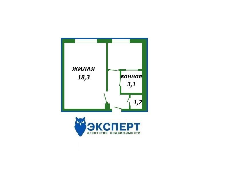 Купить 1-комнатную квартиру в Минске, пр-т Независимости, д. 46, 75900 USD, код: 966705 - фото 1