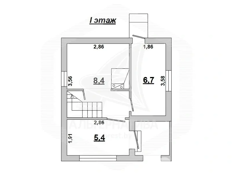 Купить 2-этажную дачу в Лесная поляна-2010 Брестская область, 72700BYN, код 186014 - фото 12