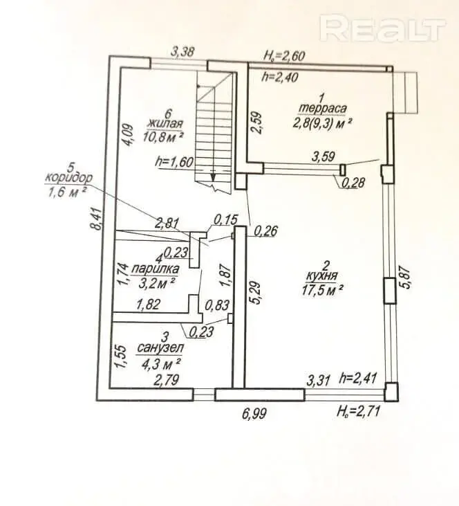 Продажа 2-этажной дачи в Комаровке Минская область, 69900USD, код 183885 - фото 17