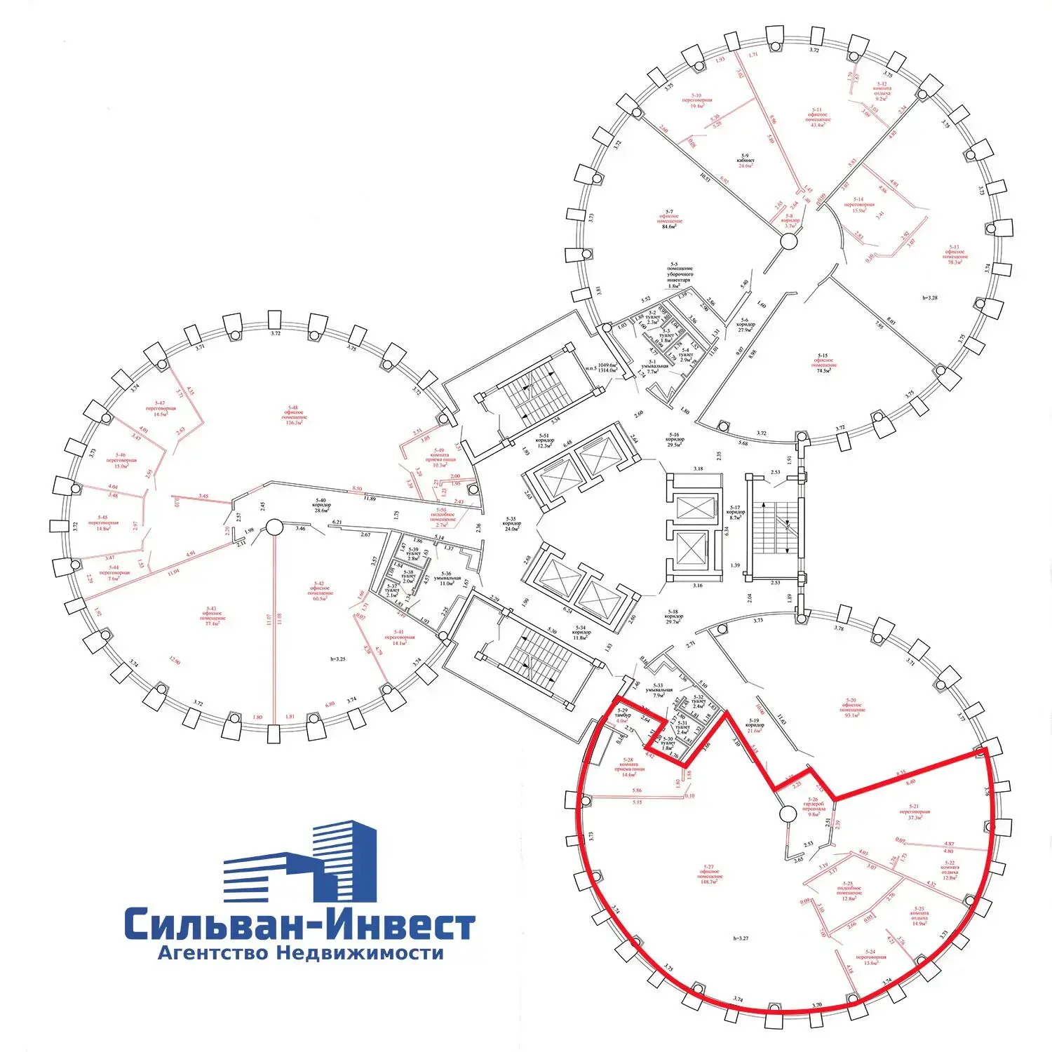 Купить офис на ул. Домбровская, д. 9 в Минске, 335625USD, код 9242 - фото 26