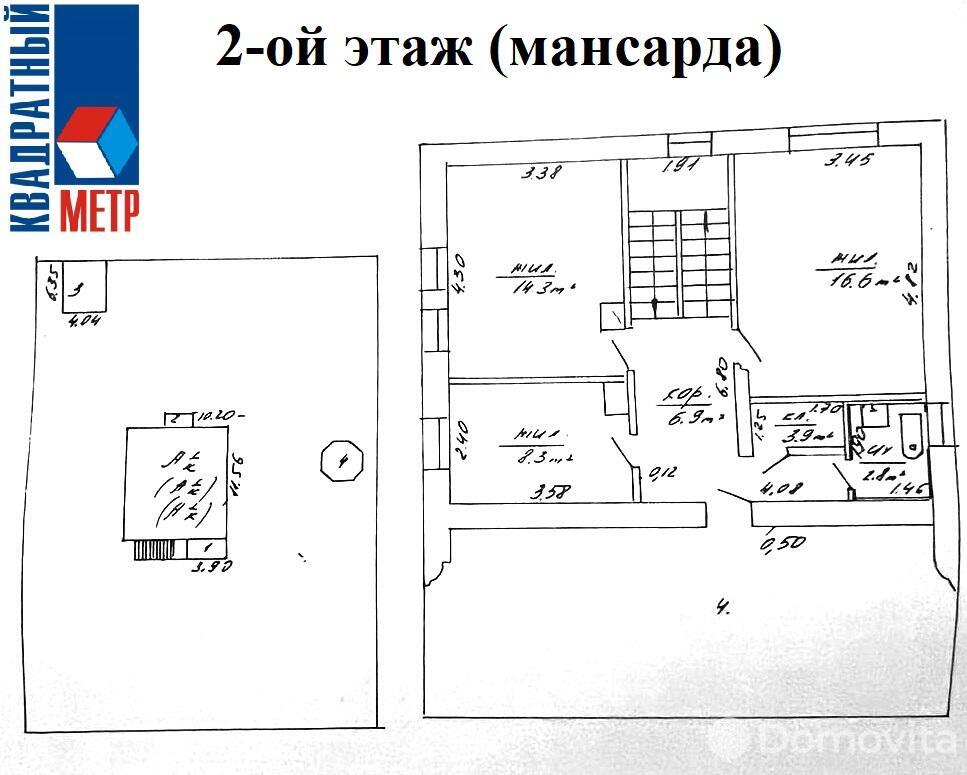 Продать 3-этажный коттедж в Закаблуках, Минская область ул. Центральная, 170000USD, код 640745 - фото 4