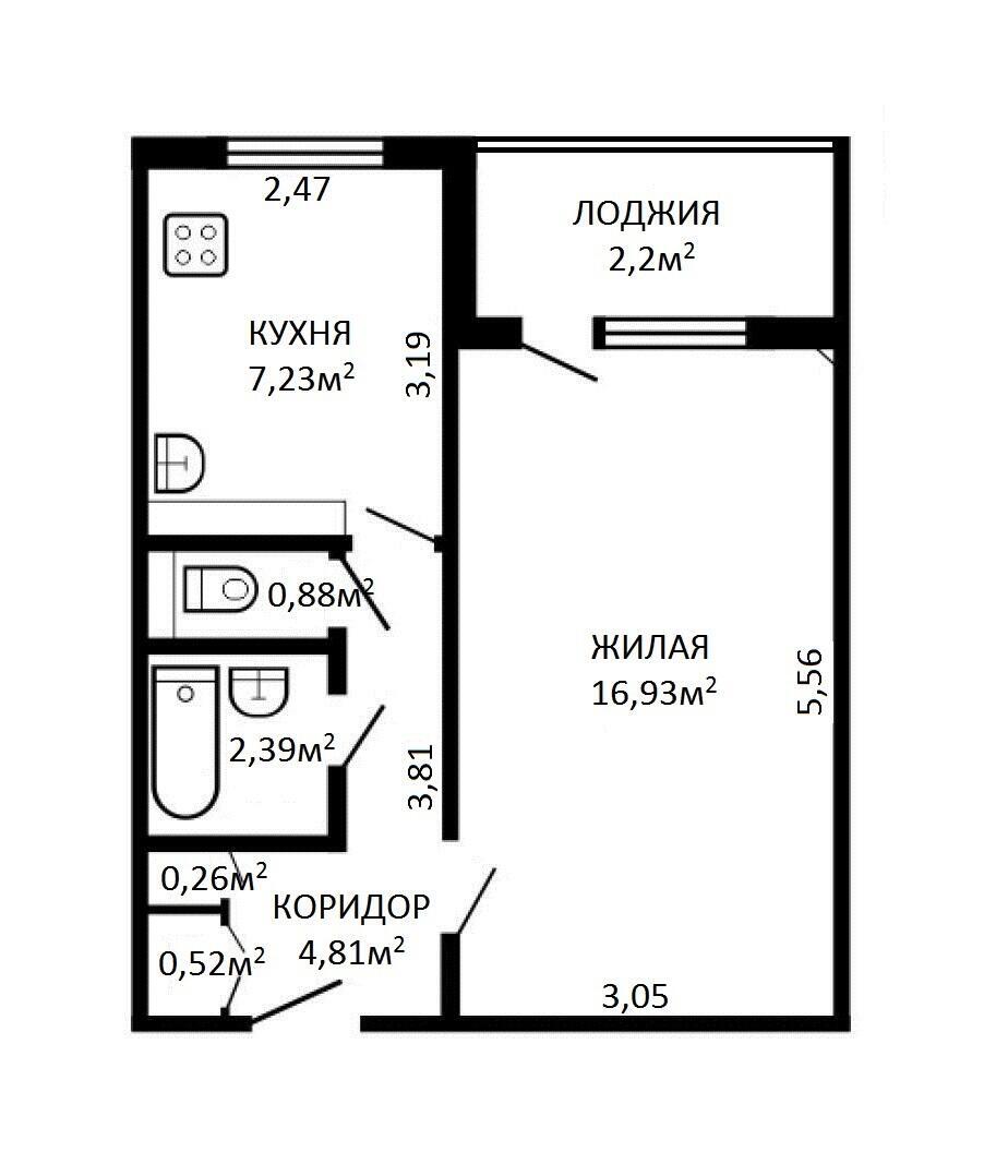 продажа квартиры, Минск, ул. Мирошниченко, д. 18/2