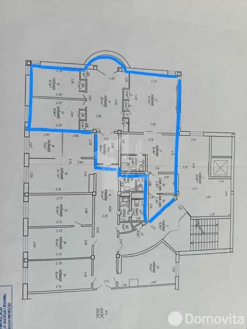 Снять офис на ул. Немига, д. 38 в Минске, 4447BYN, код 17249 - фото 19