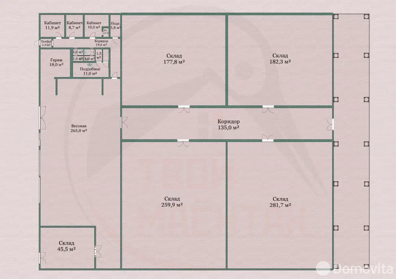 Купить складское помещение на ул. Октябрьская, д. 11/Б в Углах - фото 28