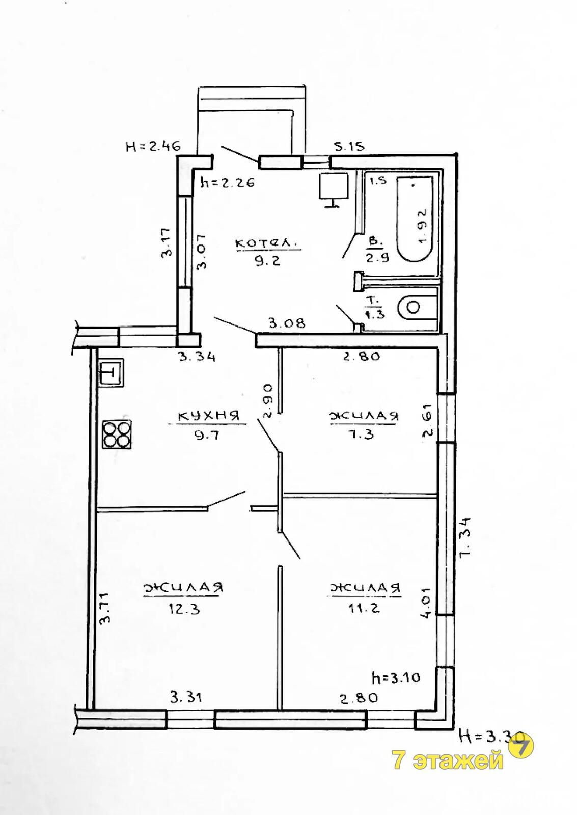 квартира, Марьина Горка, ул. Максима Горького, д. 25 