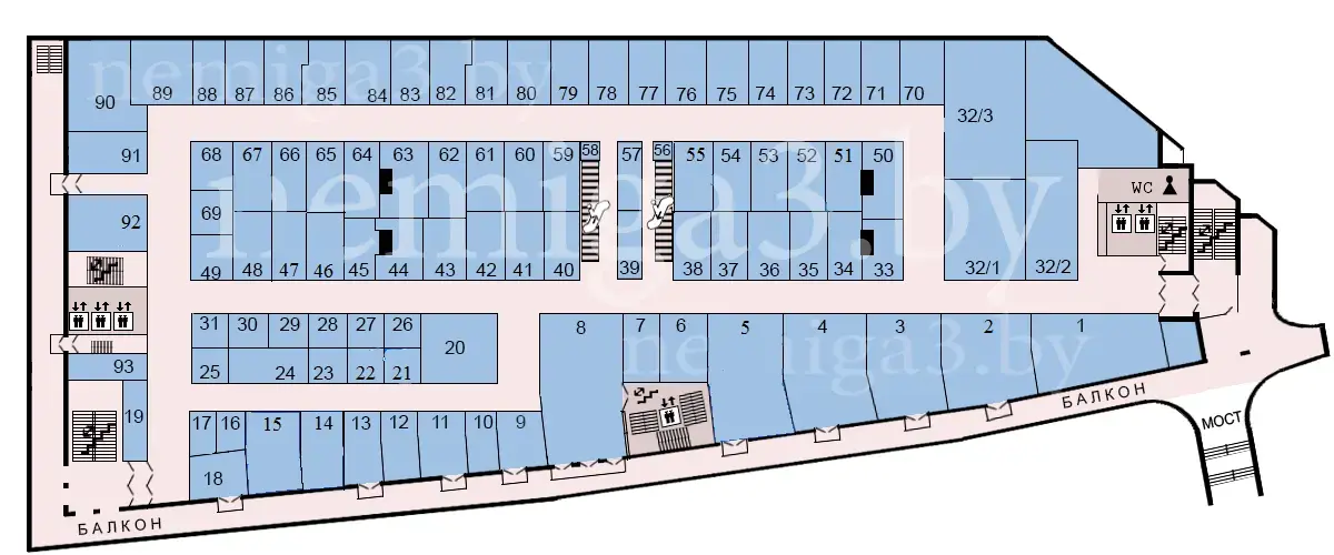 Аренда торговой точки на ул. Немига, д. 3 в Минске, 1603BYN, код 968015 - фото 3