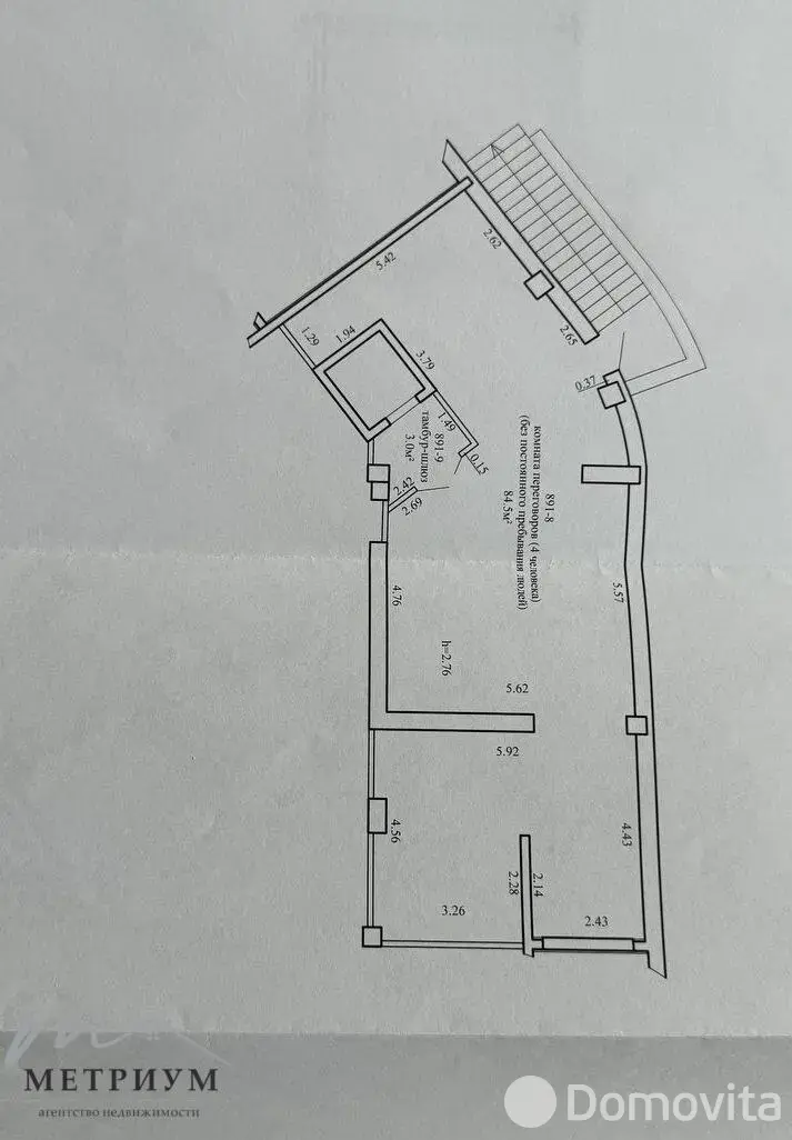 Аренда офиса на пр-т Победителей, д. 115 в Минске, 3063BYN, код 15268 - фото 9