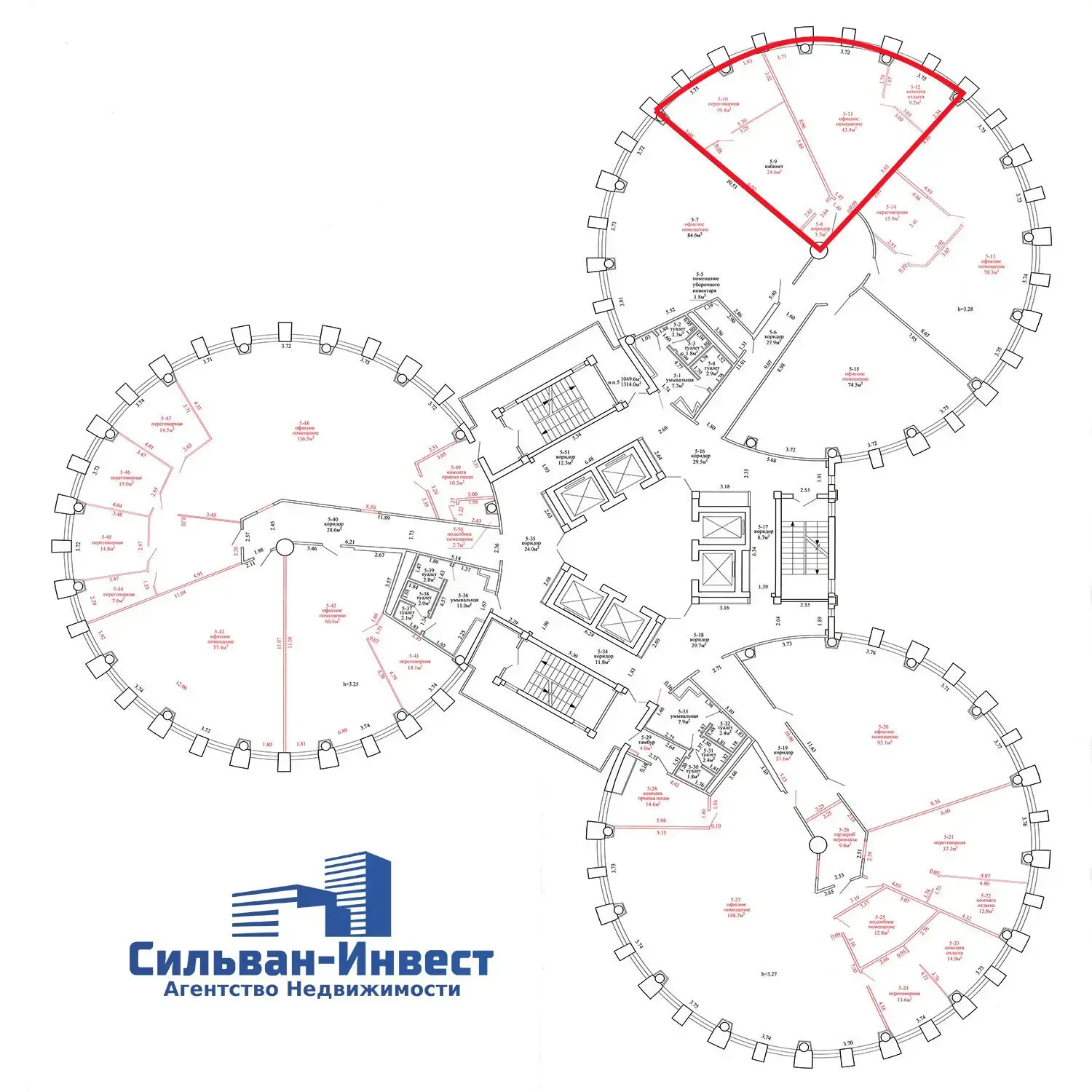 Купить офис на ул. Домбровская, д. 9 в Минске, 125375USD, код 9241 - фото 19