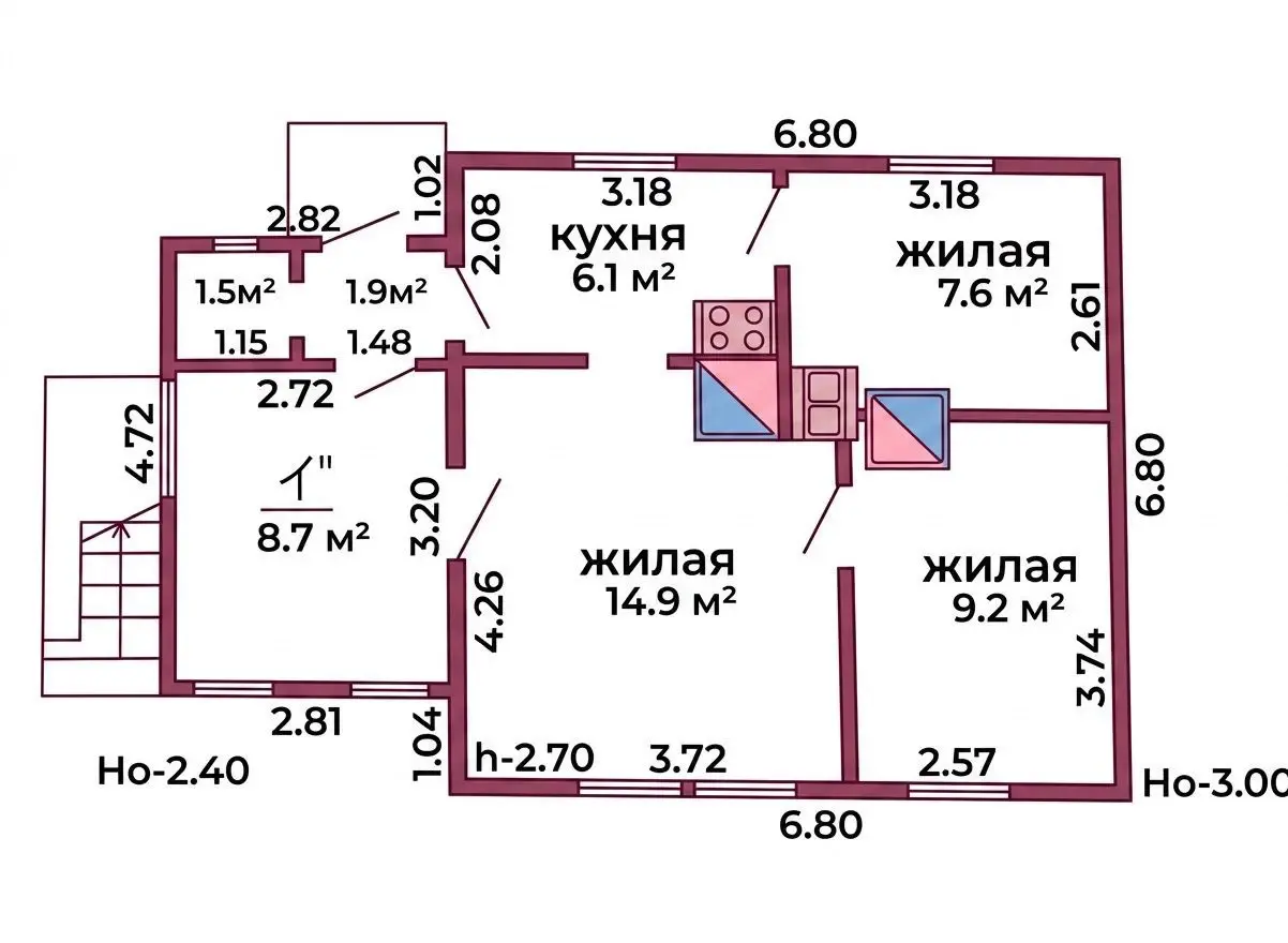 Стоимость продажи дома, Гродно, ул. Бертеля