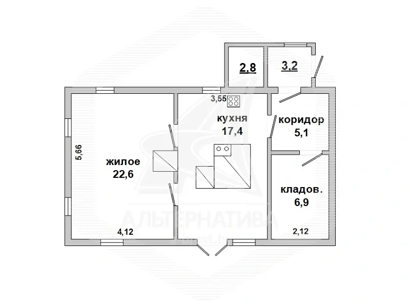 коттедж, Дивин, 