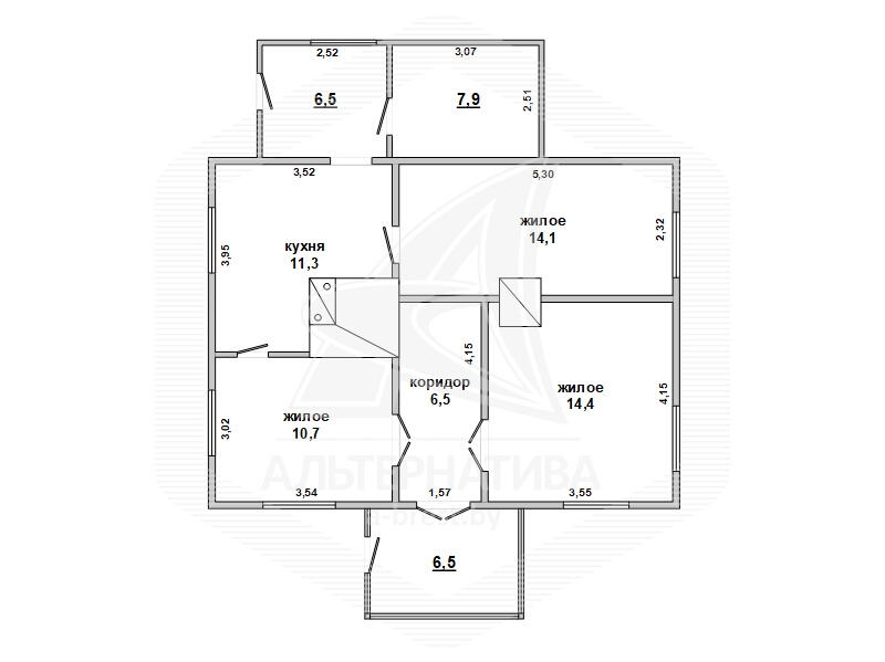 Продажа 1-этажного дома в Малиновке, Брестская область , 15000USD, код 643863 - фото 2