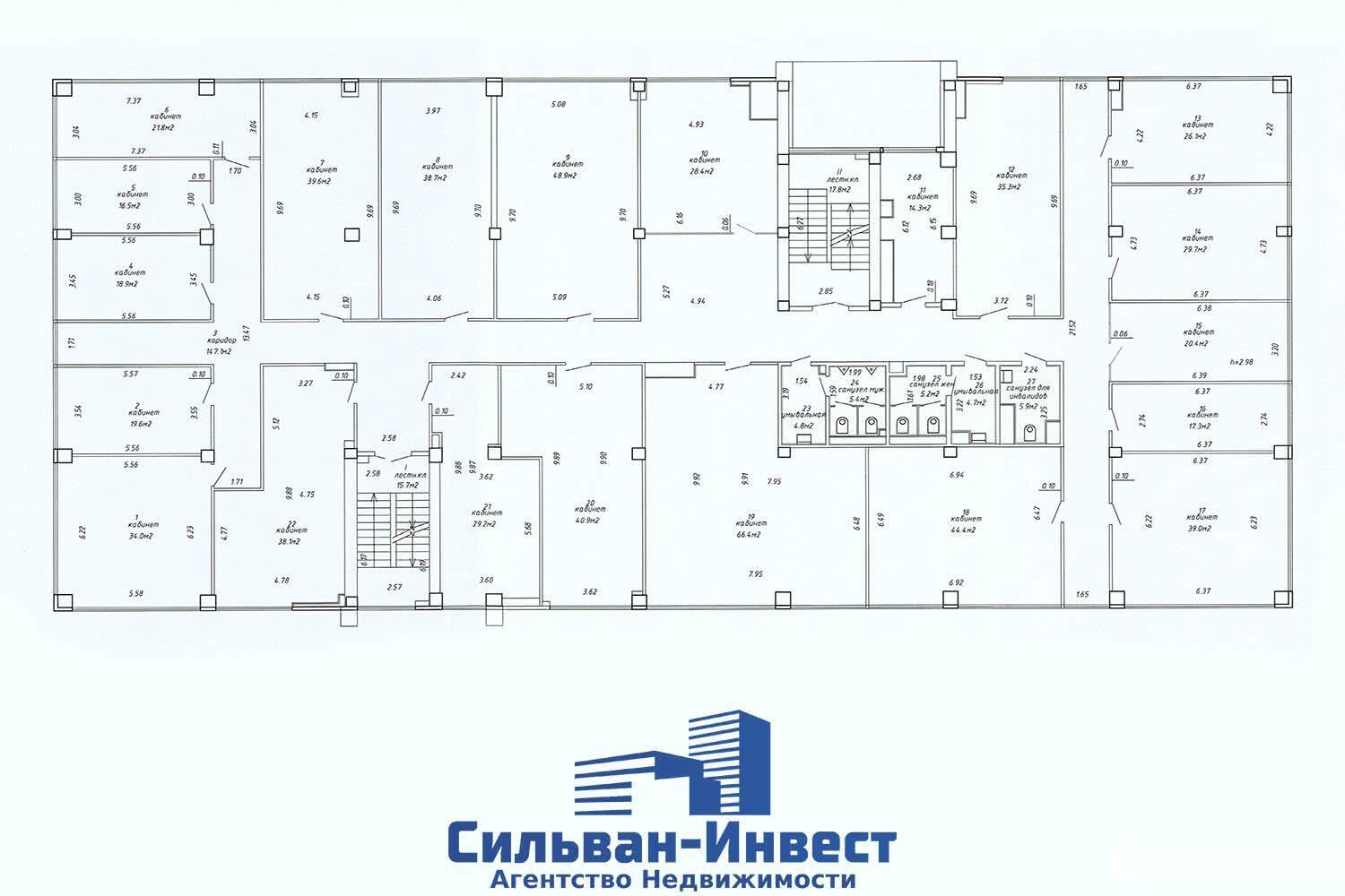 Купить офис на ул. Уборевича, д. 95/а в Минске, 3535330USD, код 7496 - фото 48