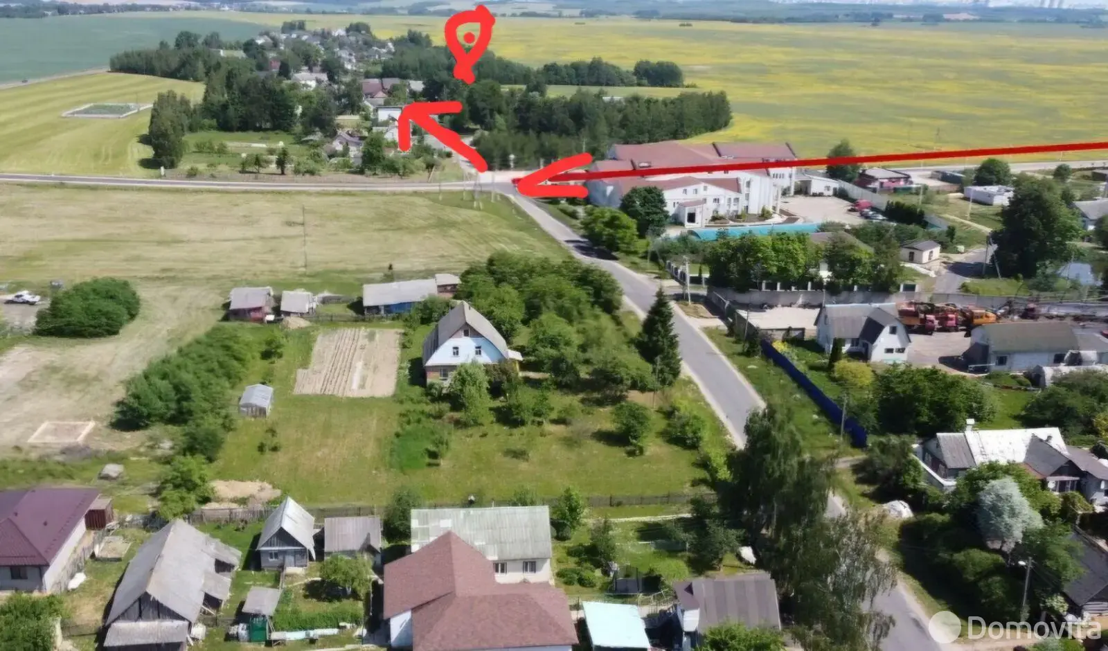 участок, Богушово, ул. Центральная, д. 2/А 