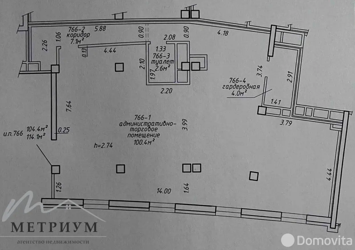Аренда торгового помещения на пр-т Независимости, д. 88 в Минске, 1141USD, код 966777 - фото 10