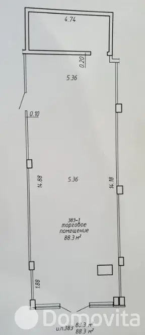 торговый объект, Минск, ул. Петра Мстиславца, д. 18 на ст. метро Восток