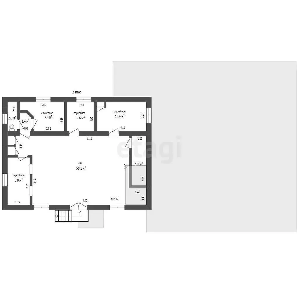 торговый объект, Красное, ул. 1 Мая, д. 107/А, стоимость продажи 343 227 р.