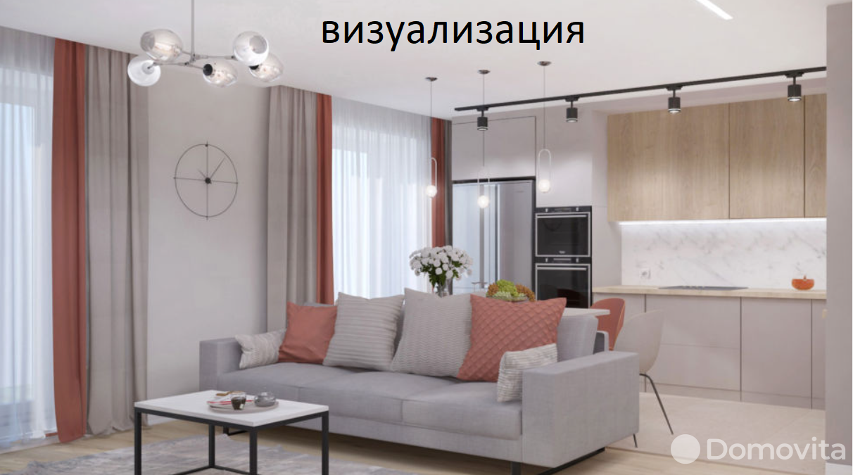 Купить 1-комнатную квартиру в Минске, ул. Нововиленская, д. 53, 70839 USD, код: 991547 - фото 3