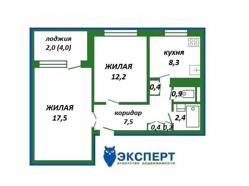 Купить комнату в Минске, ул. Мирошниченко, д. 6, цена 23000 USD, код 6452 - фото 1