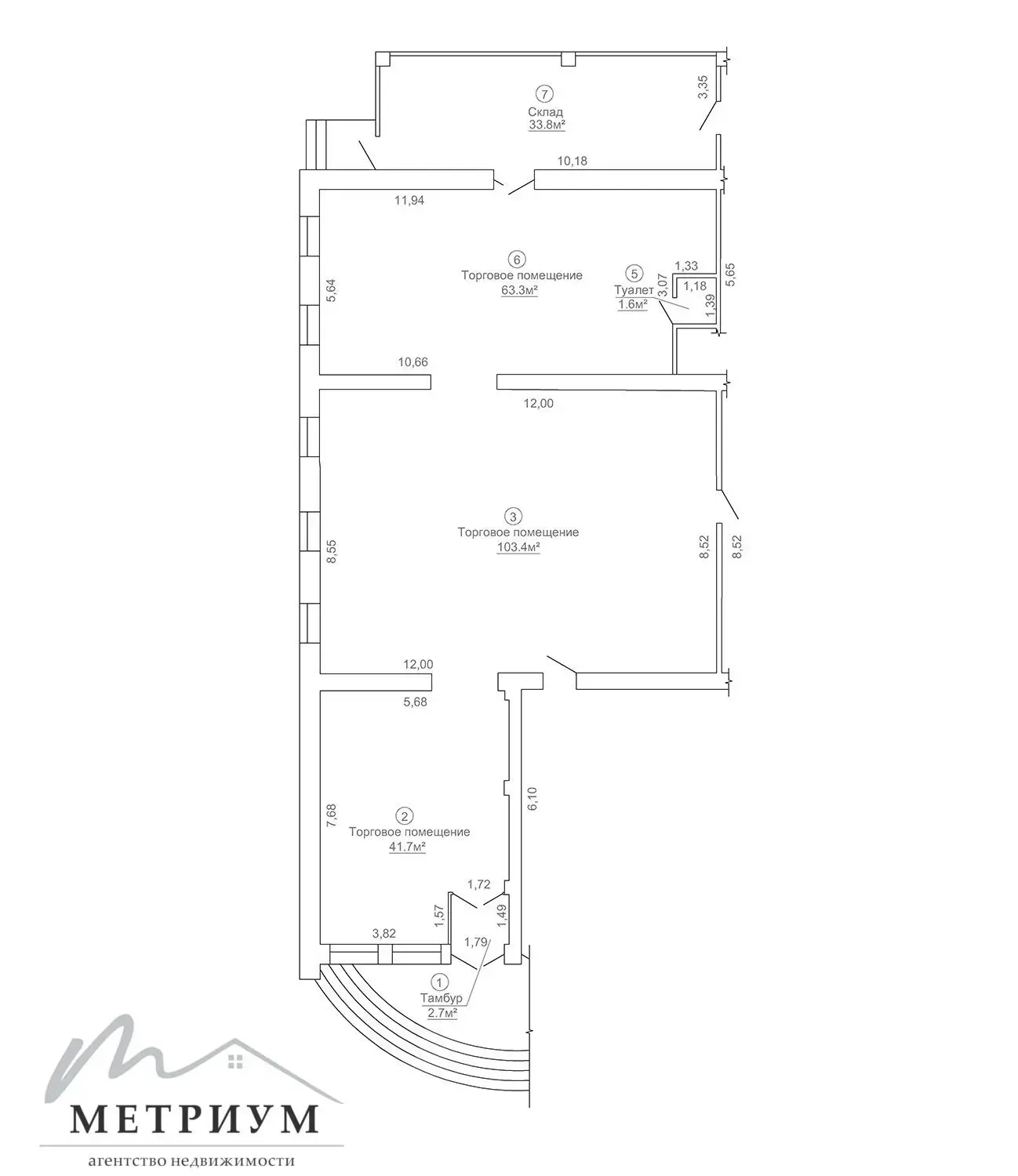 торговый объект, Барановичи, ул. Притыцкого, д. 77