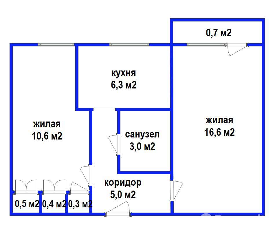 Стоимость продажи квартиры, Слуцк, ул. Виленская, д. 57