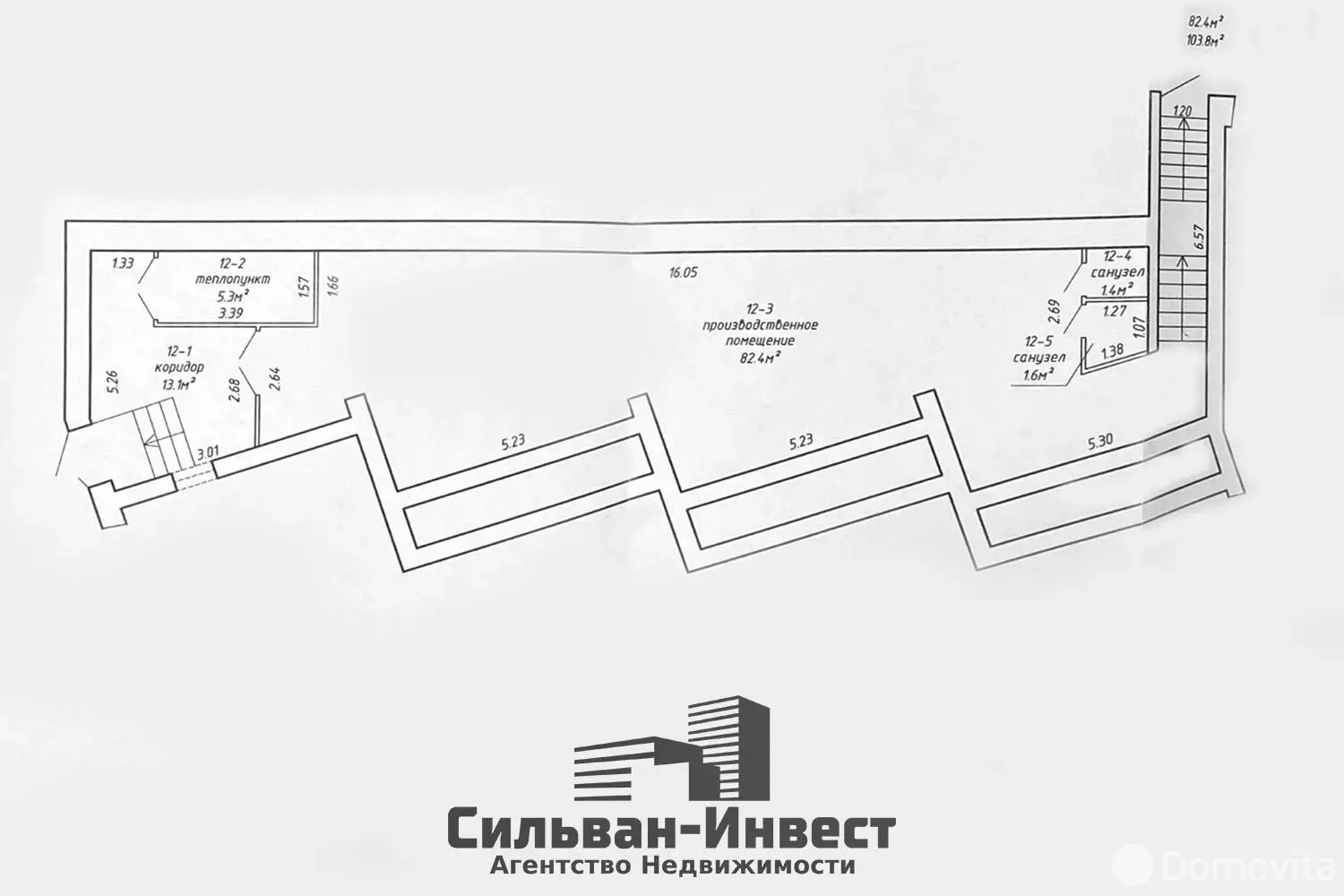 Купить офис на пр-т Победителей, д. 49 в Минске, 150000USD, код 8701 - фото 29
