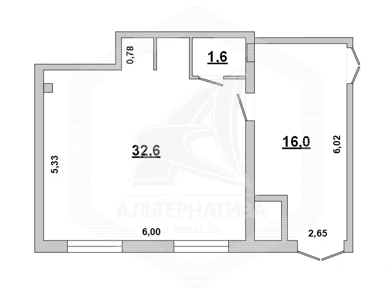 Стоимость продажи офиса, Брест, 
