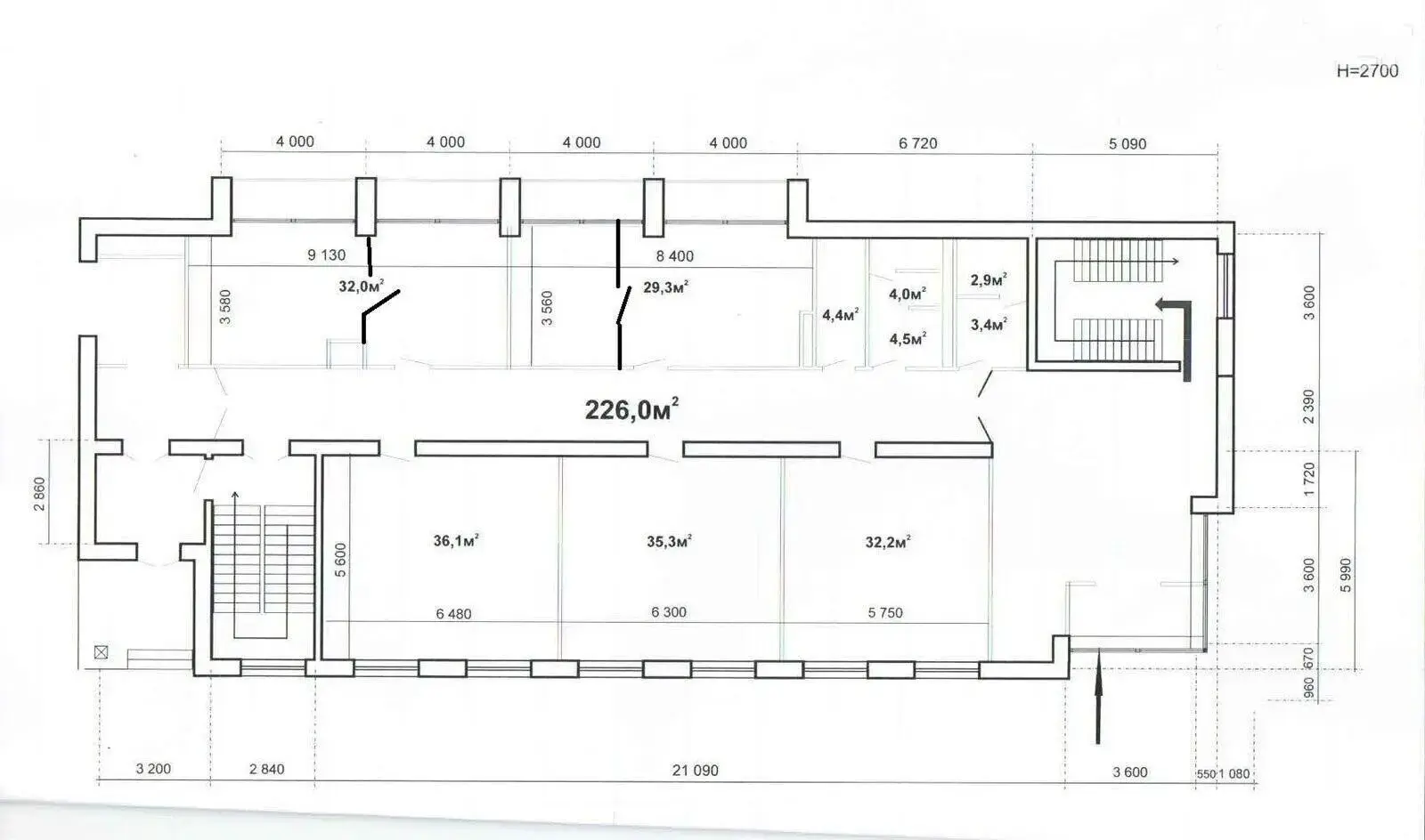 торговый объект, Минск, ул. Замковая, д. 27, стоимость продажи 1 343 159 р.