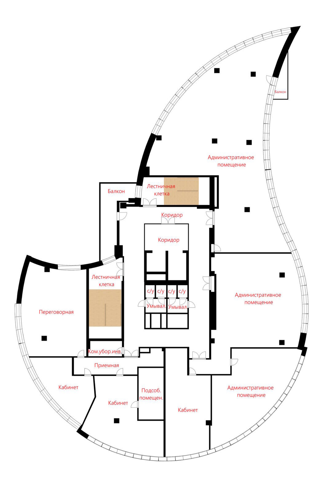 Аренда офиса на ул. Московская, д. 22 в Минске, 10260EUR, код 11976 - фото 2