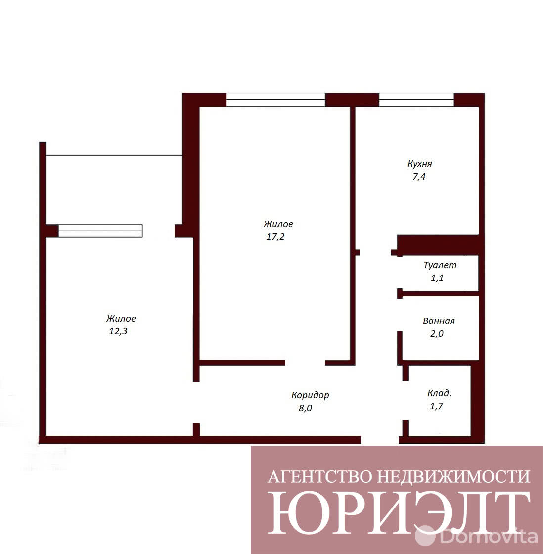 Купить 2-комнатную квартиру в Бресте, ул. Гродненская, д. 2, 40700 USD, код: 995817 - фото 1