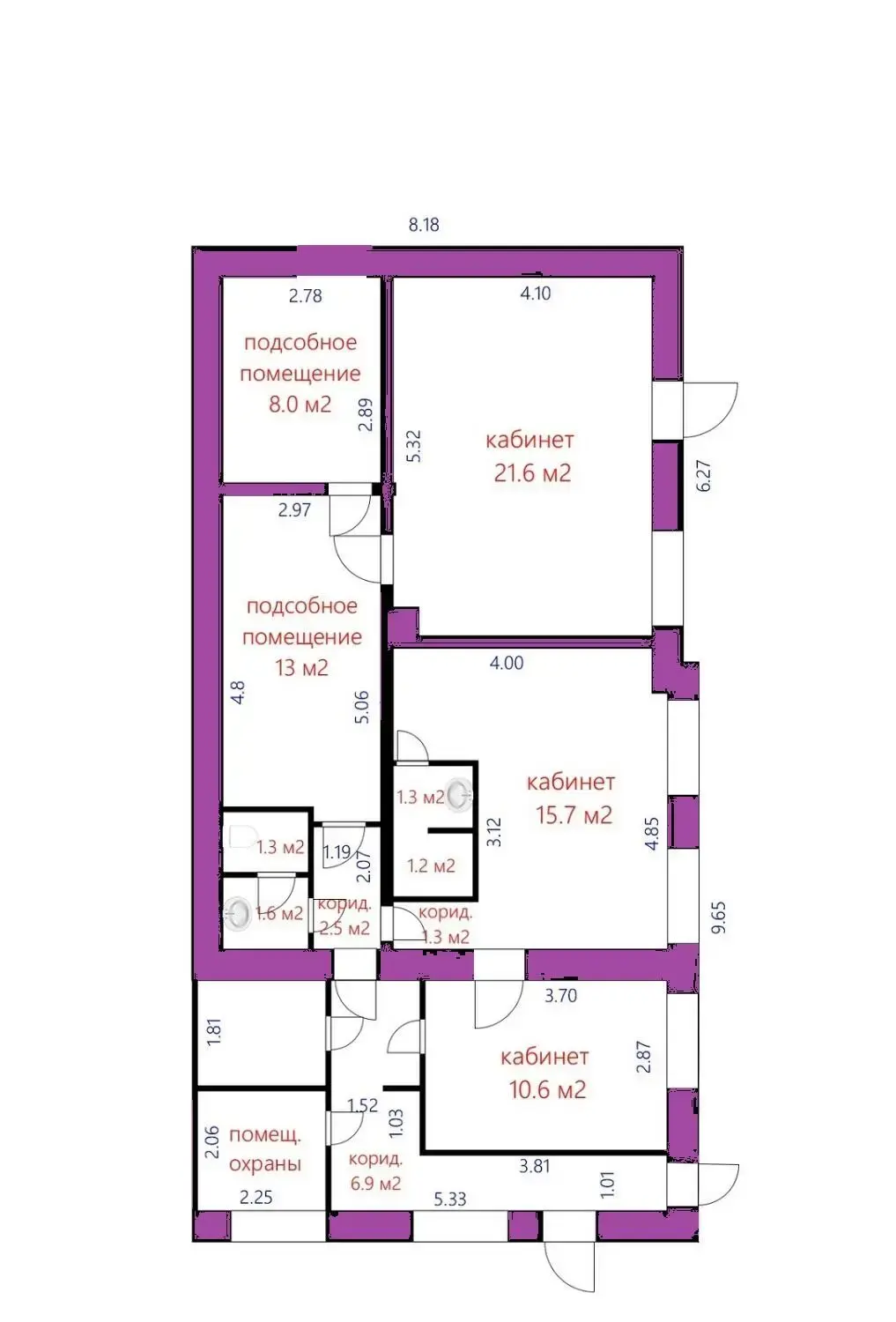 Купить офис на ул. Гикало, д. 7/А в Минске, 110000USD, код 9702 - фото 19