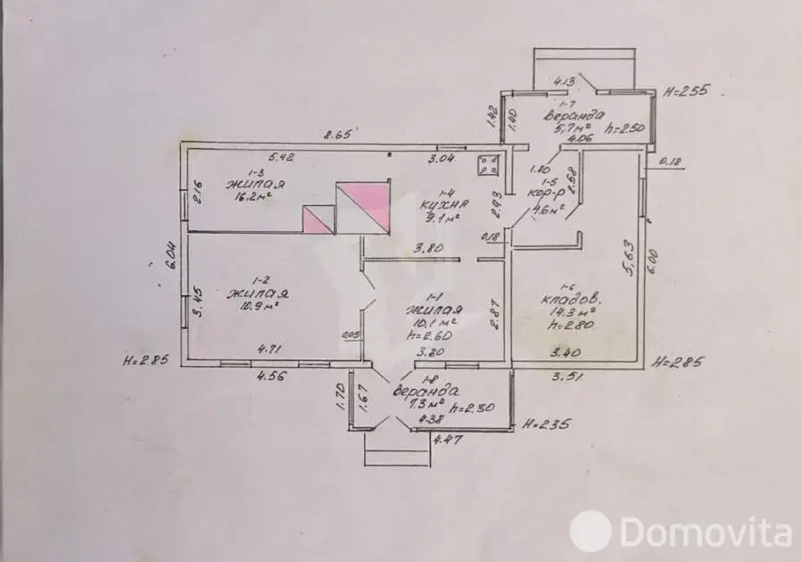 Стоимость продажи дома, Бузуны, ул. Лейтенанта Воробьёва