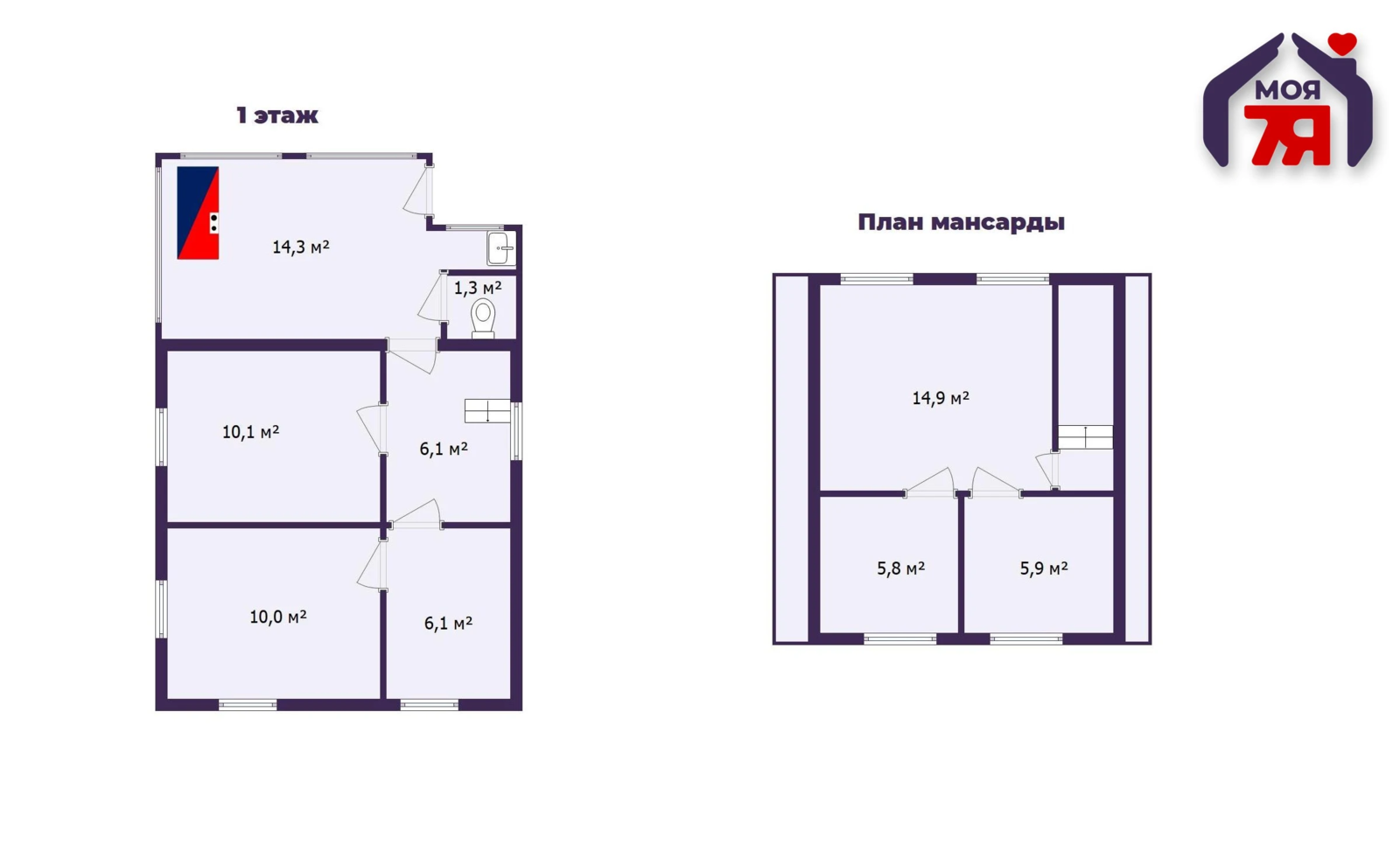 Купить 2-этажную дачу в Лесное-70 Минская область, 22900USD, код 184091 - фото 25