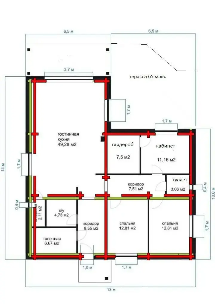 Стоимость продажи дачи, Черница, д. 455