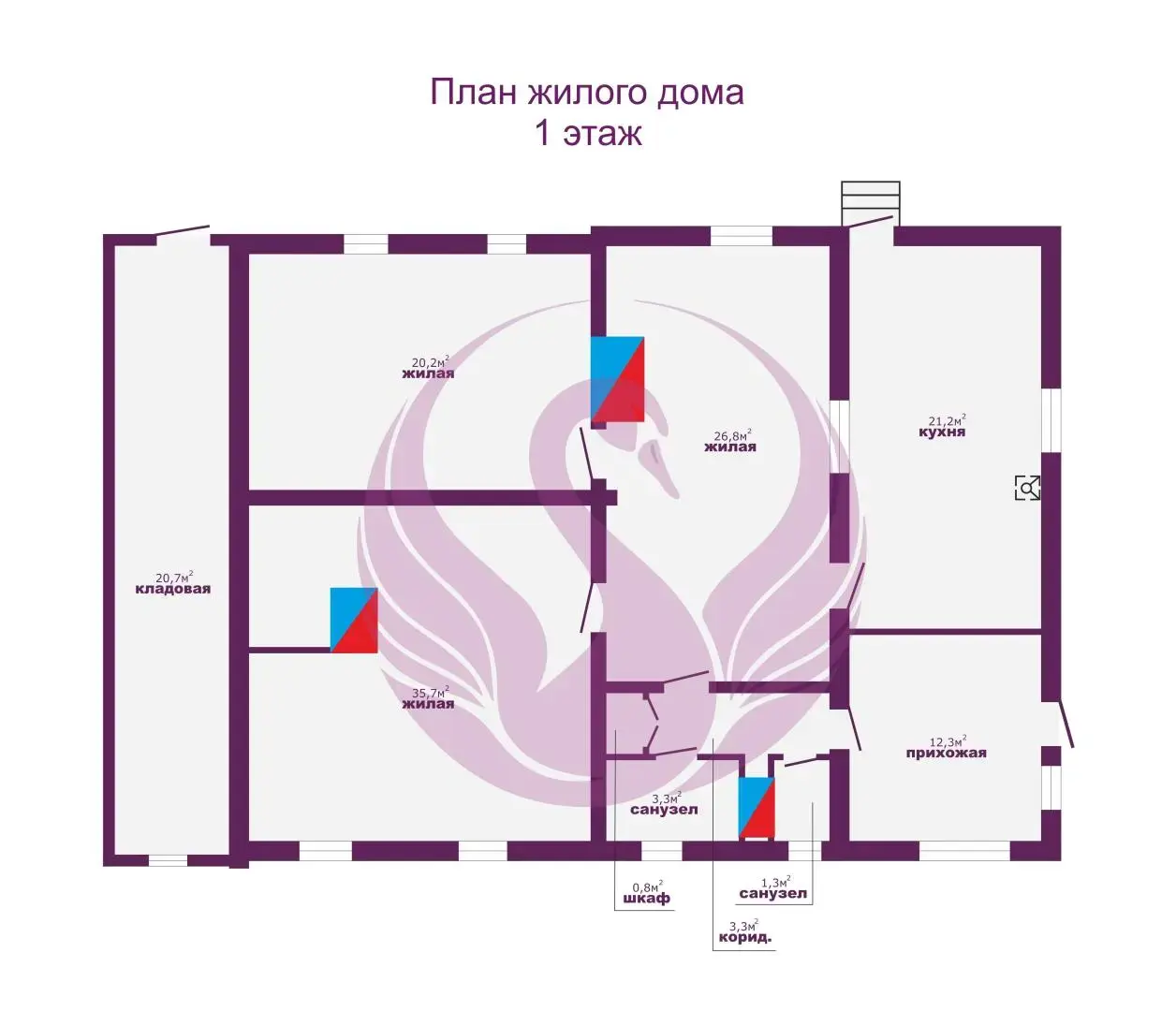 коттедж, Лошница, ул. Комсомольская, д. 94 