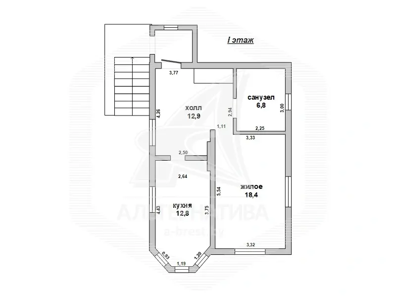Продажа 2-этажной дачи в Бресте Брестская область, 128321BYN, код 185385 - фото 31