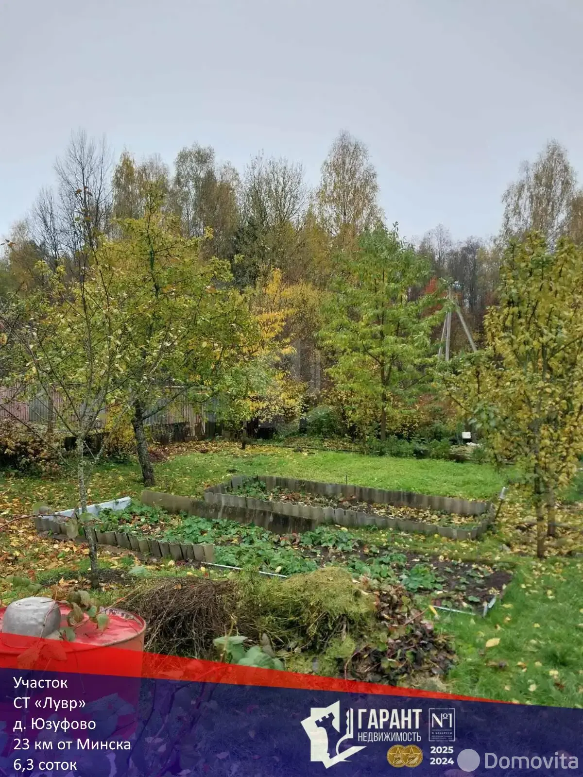 Цена продажи участка, Лувр, 