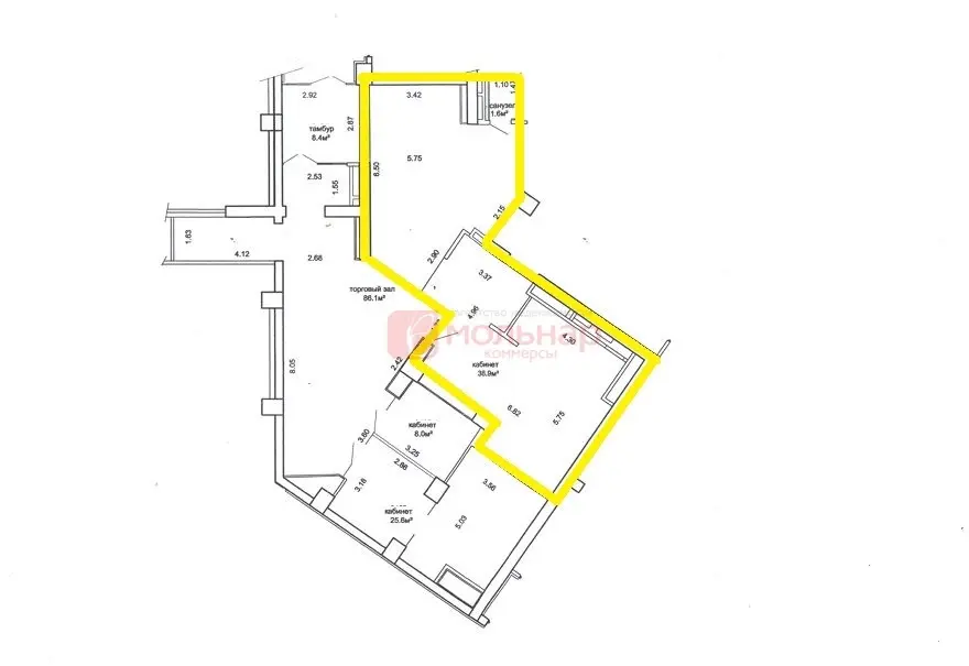 торговый объект, Минск, пр-т Победителей, д. 27 в Центральном районе
