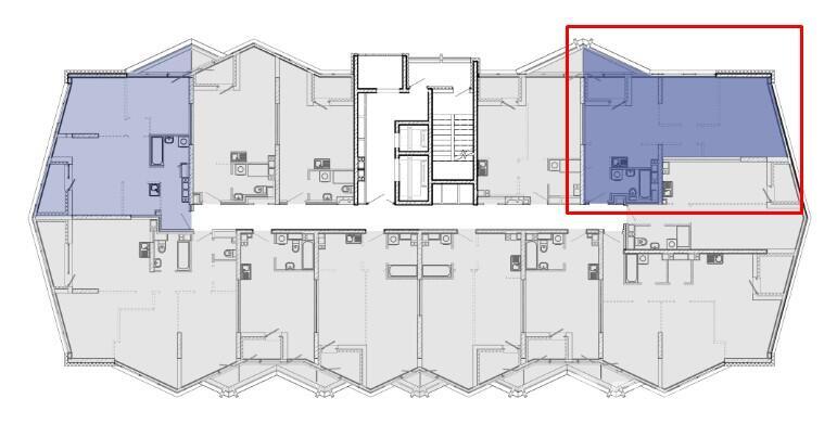 Купить 3-комнатную квартиру в Минске, ул. Жореса Алфёрова, д. 9/2, 76570 EUR, код: 1021901 - фото 3