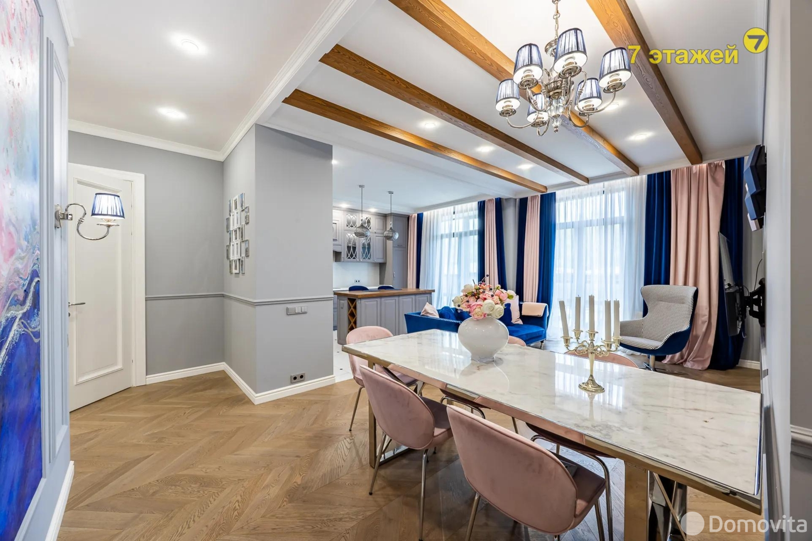 Снять 3-комнатную квартиру в Минске, ул. Ратомская, д. 34, 7500BYN, код 151386 - фото 2