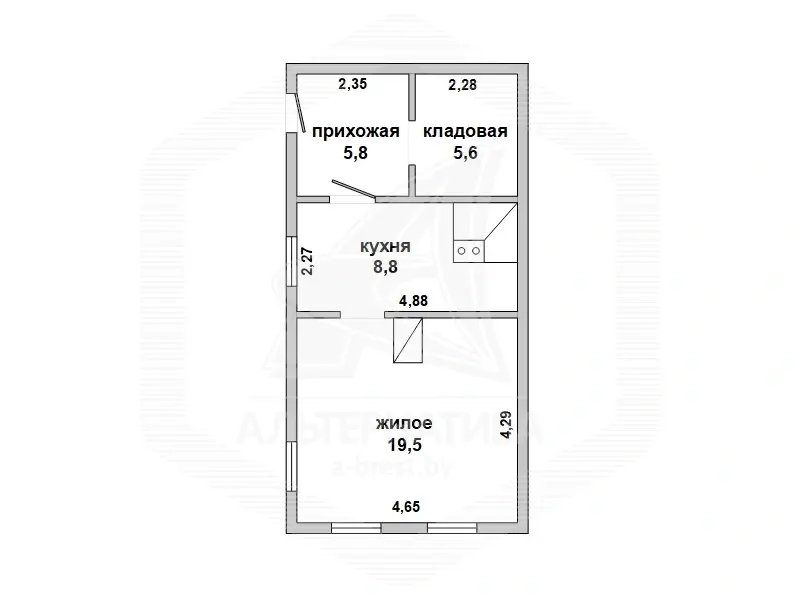 Купить земельный участок, 25 соток, Новосады, Брестская область, 52328BYN, код 558035 - фото 15