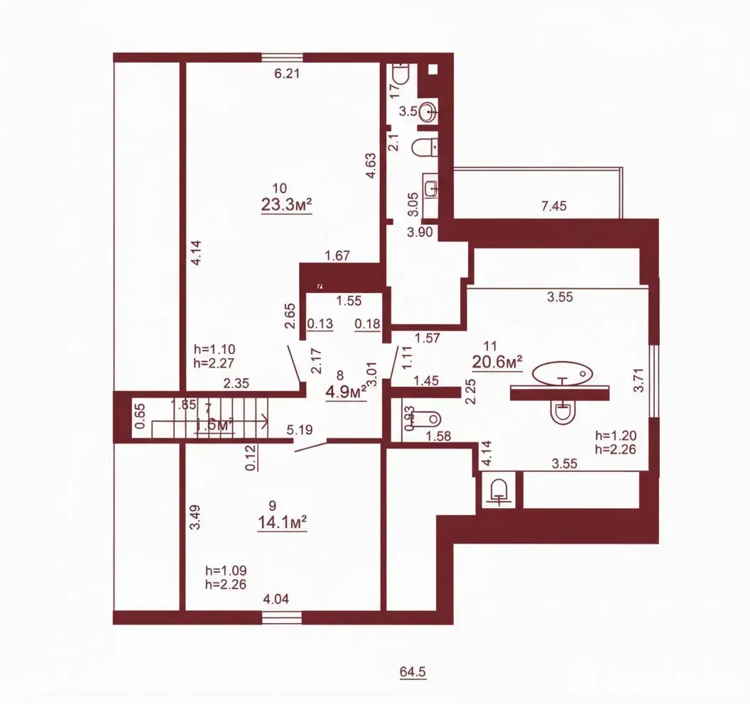 Купить 1-этажную дачу в Адпачынак - Гожа Гродненская область, 150000USD, код 185554 - фото 25