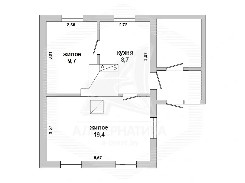 дом, Пелище, 