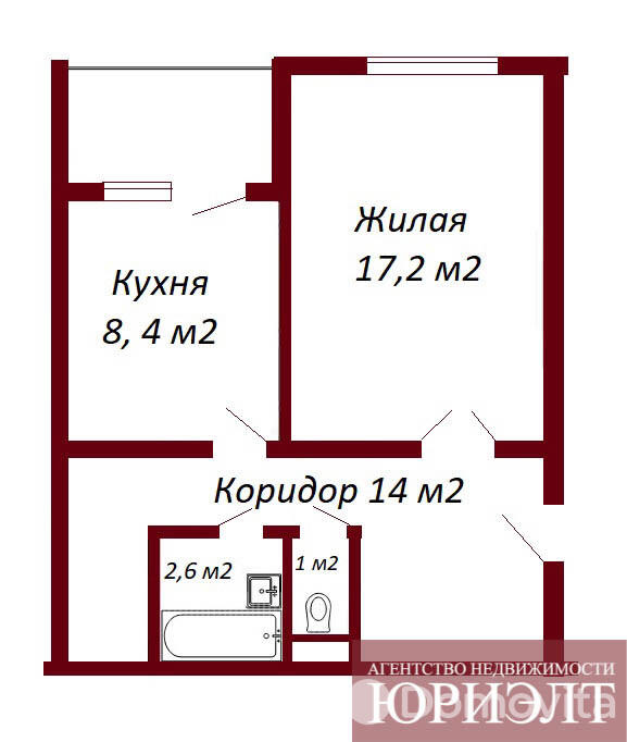Стоимость продажи квартиры, Бобруйск, пер. Гоголя, д. 220
