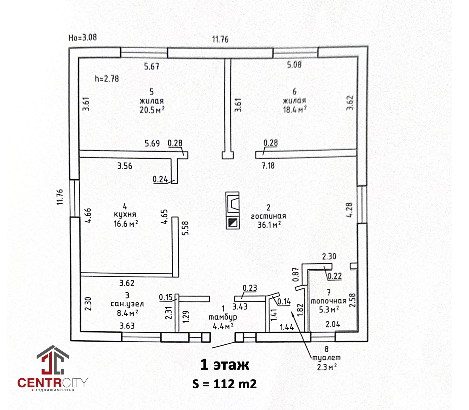 коттедж, Волковичи, ул. Поселковая 