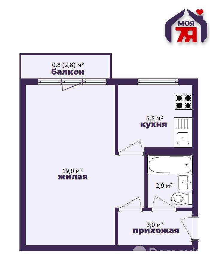 Продажа комнаты в Минске, ул. Болеслава Берута, д. 24/4, цена 16000 USD, код 6616 - фото 1