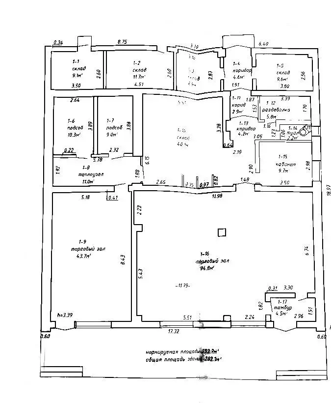 Продажа торгового помещения на ул. Молодёжная, д. 3 в Молодечно, 76000USD, код 997906 - фото 19