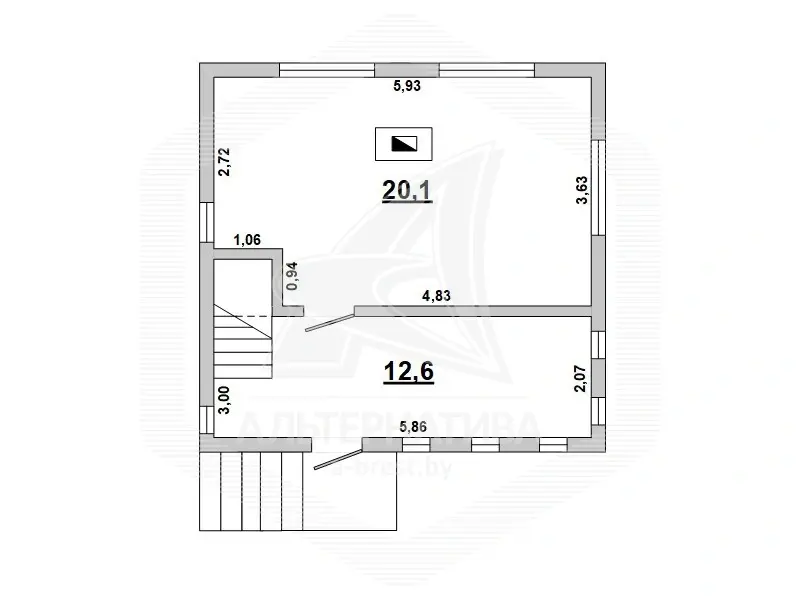 Купить 1-этажную дачу в Чернинский Родничок Брестская область, 14900USD, код 184251 - фото 12