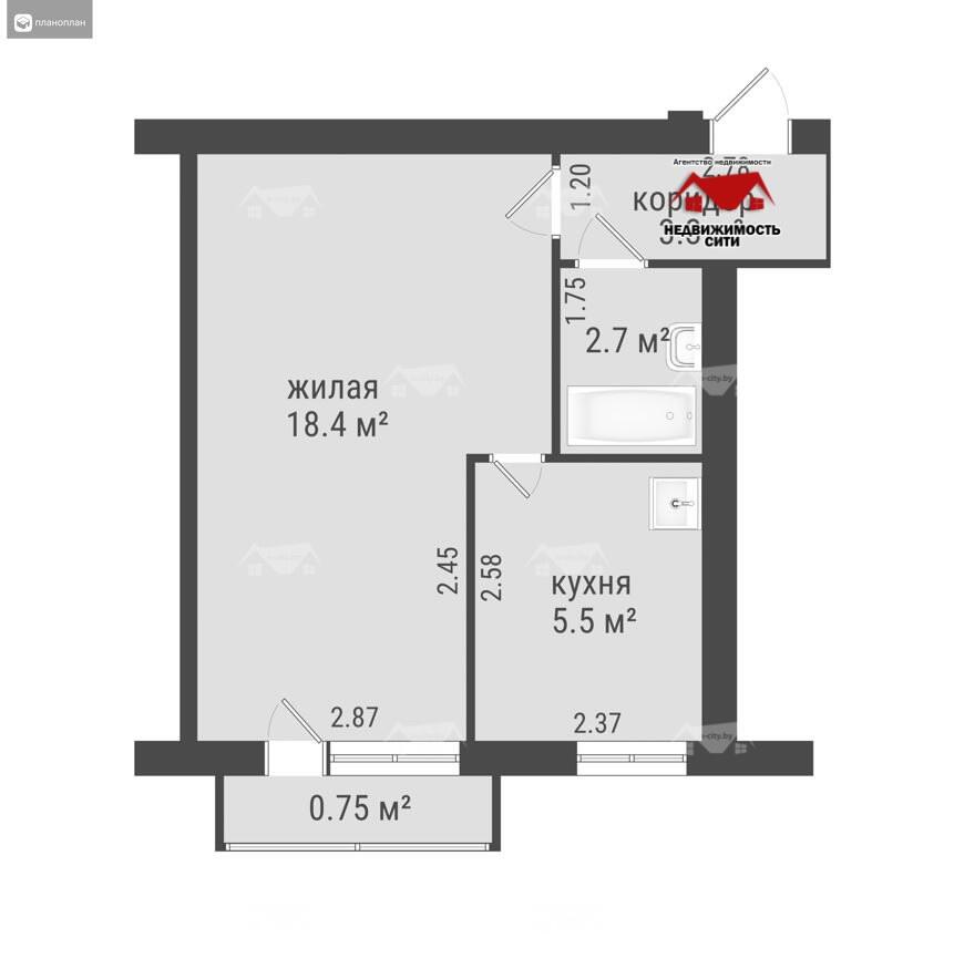 квартира, Мозырь, ул. Чапаева В.И., д. 26 